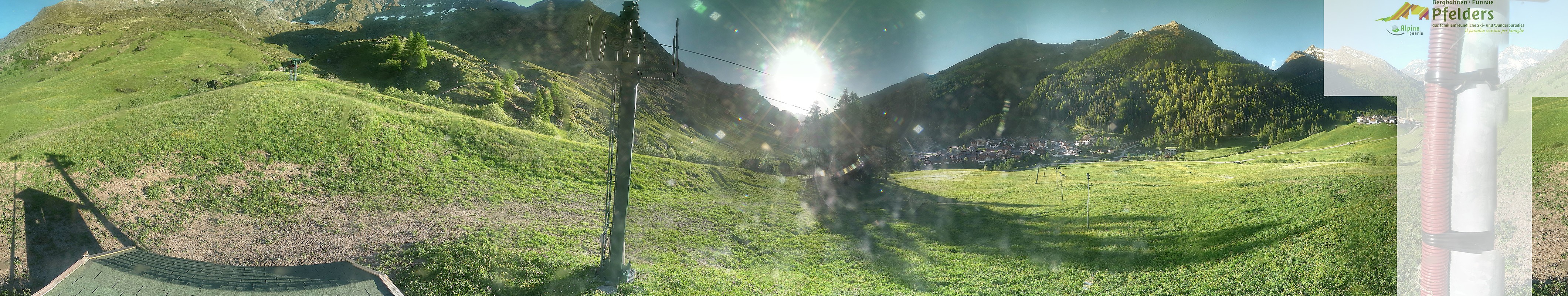 Archived image Webcam Pfelders in the Passeier Valley