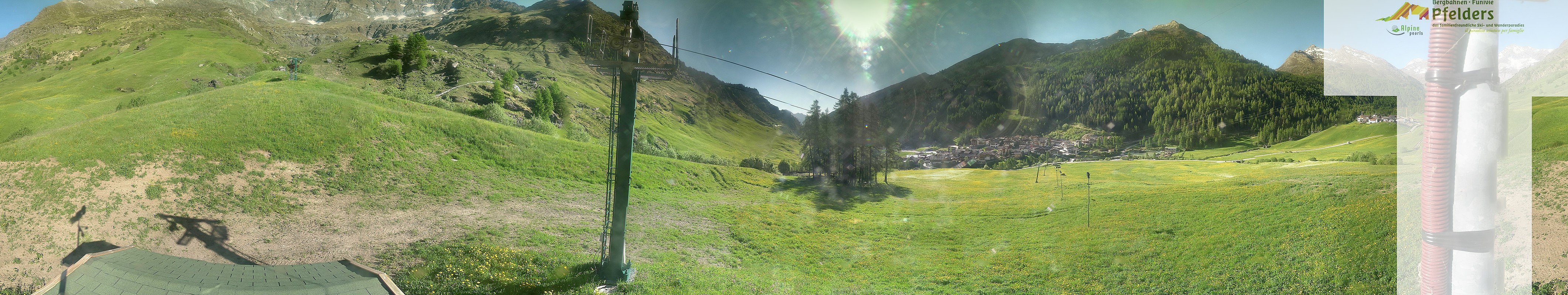 Archived image Webcam Pfelders in the Passeier Valley