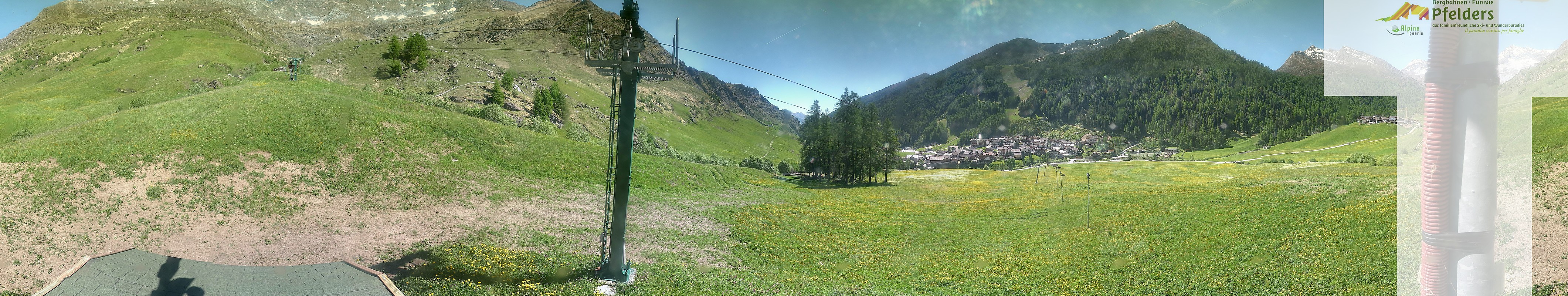 Archived image Webcam Pfelders in the Passeier Valley
