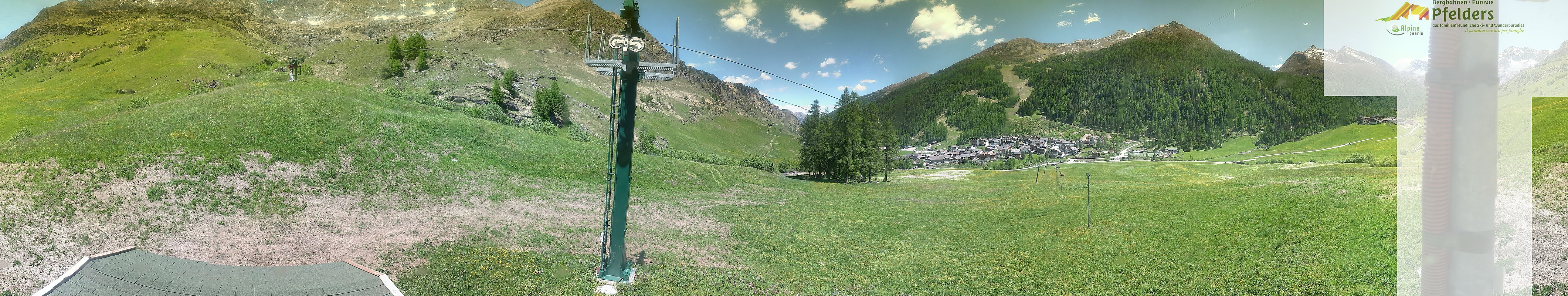 Archived image Webcam Pfelders in the Passeier Valley