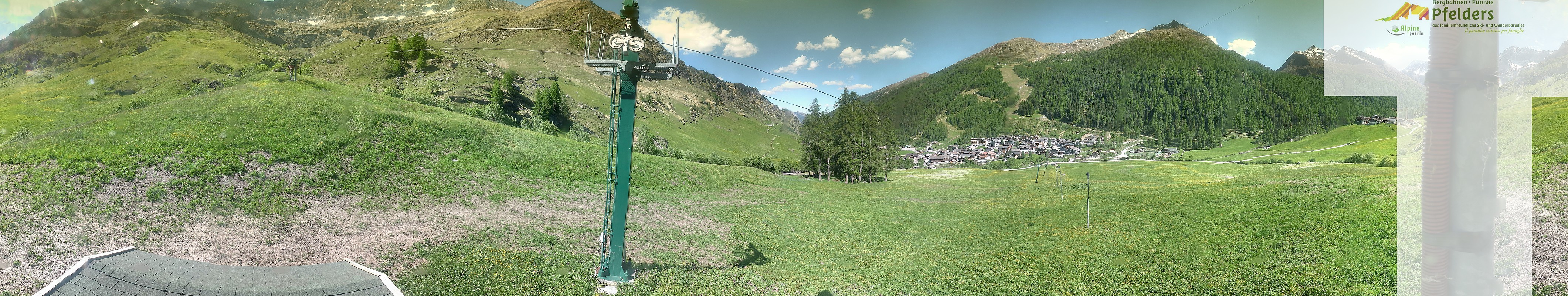 Archived image Webcam Pfelders in the Passeier Valley