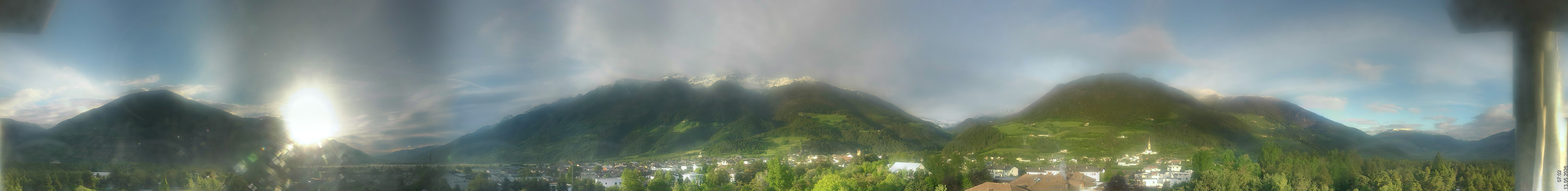 Archiv Foto Webcam Prad am Stilfserjoch: Panoramablick