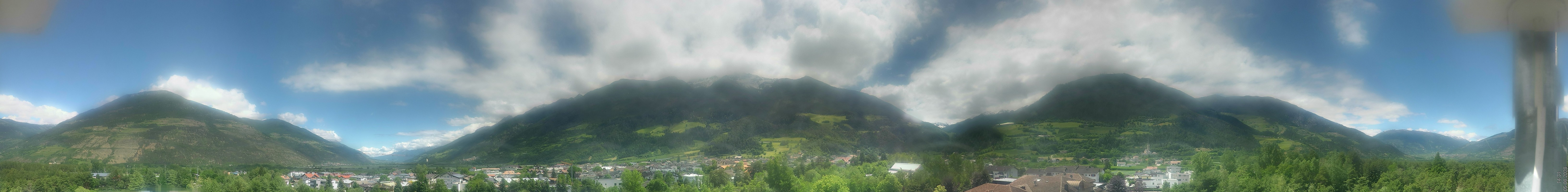 Archiv Foto Webcam Prad am Stilfserjoch: Panoramablick