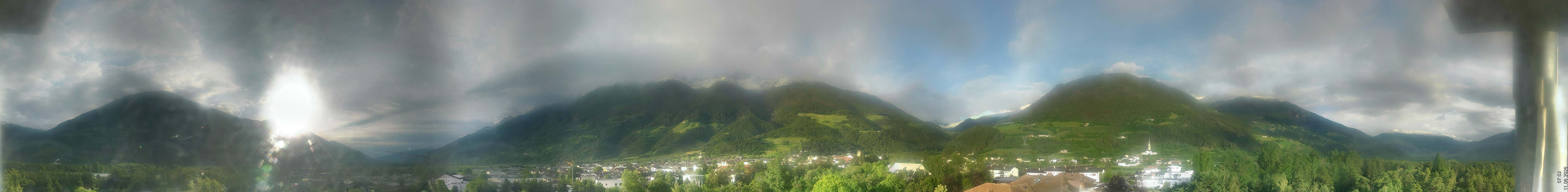 Archiv Foto Webcam Prad am Stilfserjoch: Panoramablick
