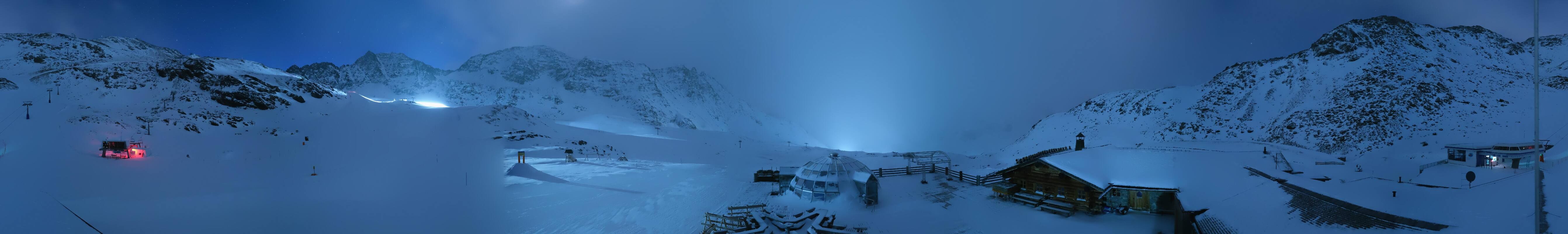 Archiv Foto Webcam Panoramablick Sulden - Madritschhütte