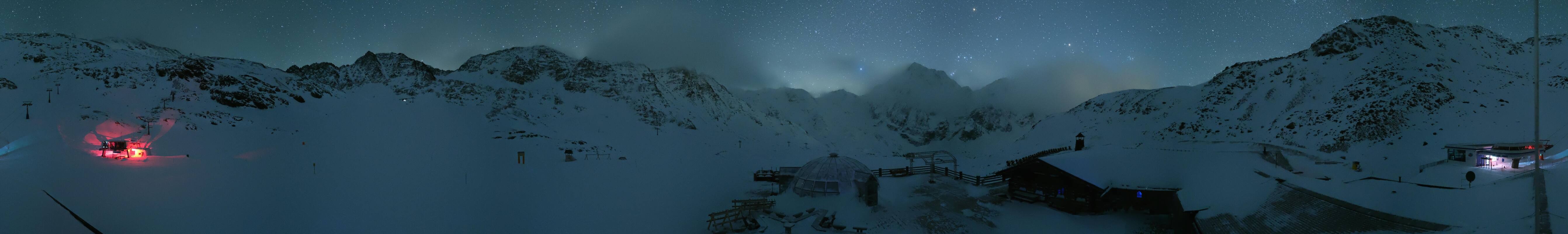 Archiv Foto Webcam Panoramablick Sulden - Madritschhütte
