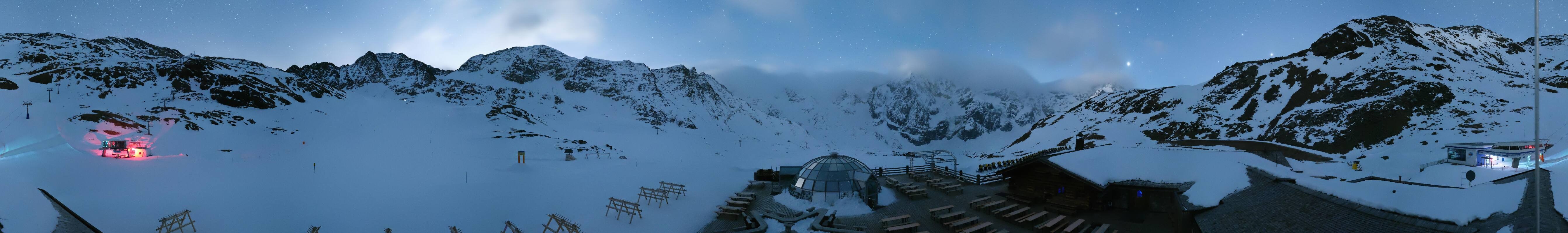 Archiv Foto Webcam Panoramablick Sulden - Madritschhütte