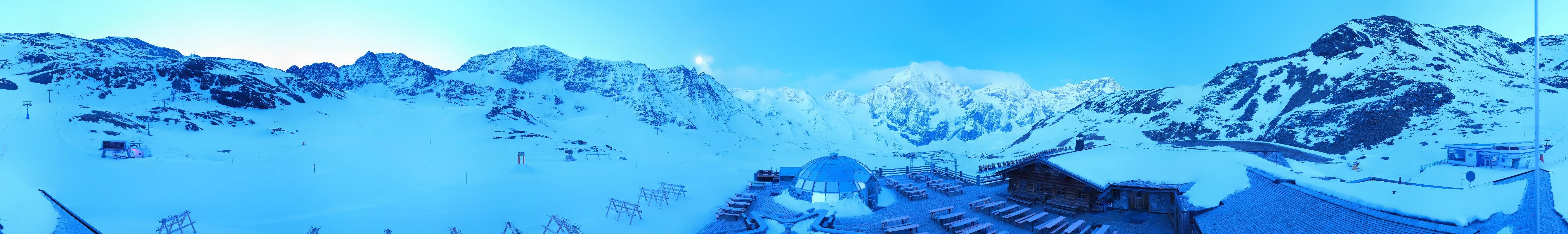 Archiv Foto Webcam Panoramablick Sulden - Madritschhütte