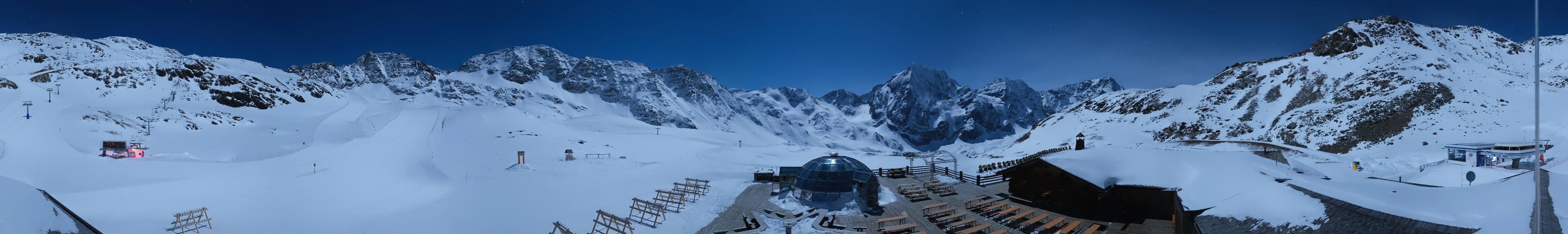 Archiv Foto Webcam Panoramablick Sulden - Madritschhütte