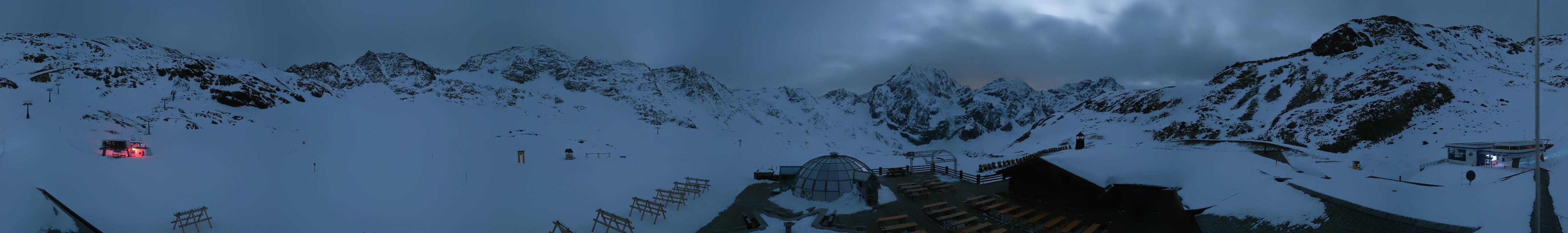 Archiv Foto Webcam Panoramablick Sulden - Madritschhütte