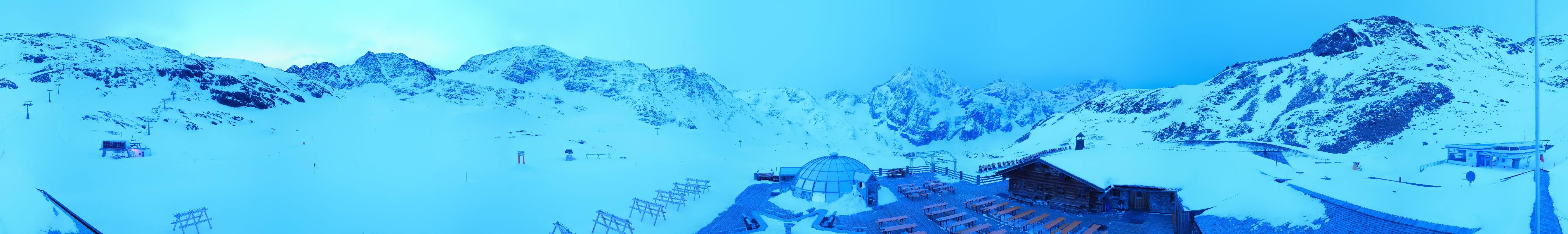 Archiv Foto Webcam Panoramablick Sulden - Madritschhütte