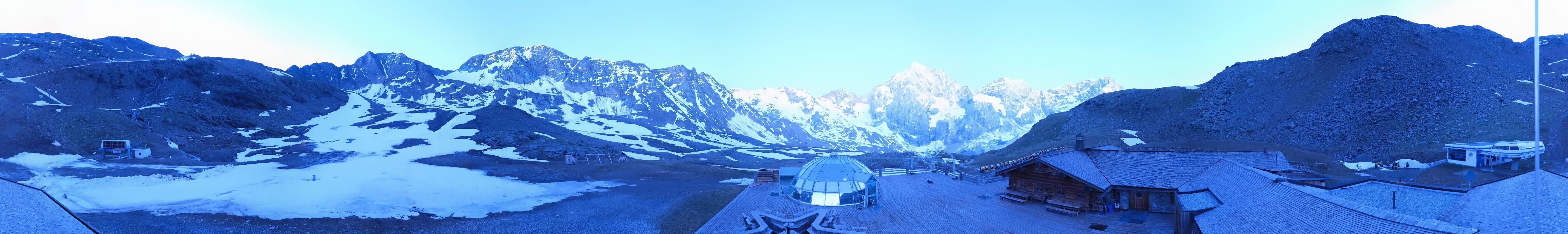 Archiv Foto Webcam Panoramablick Sulden - Madritschhütte