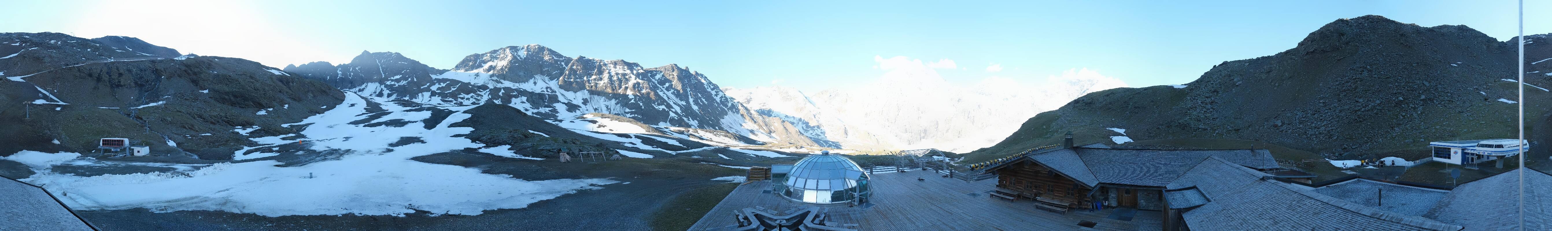 Archiv Foto Webcam Panoramablick Sulden - Madritschhütte