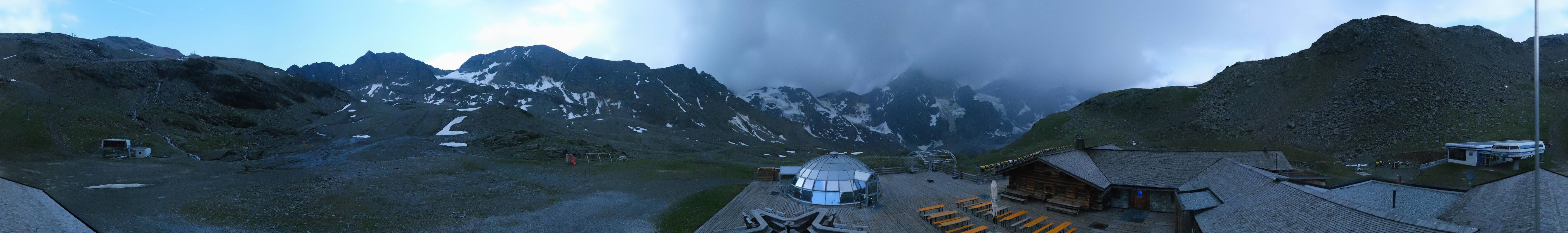 Archiv Foto Webcam Panoramablick Sulden - Madritschhütte