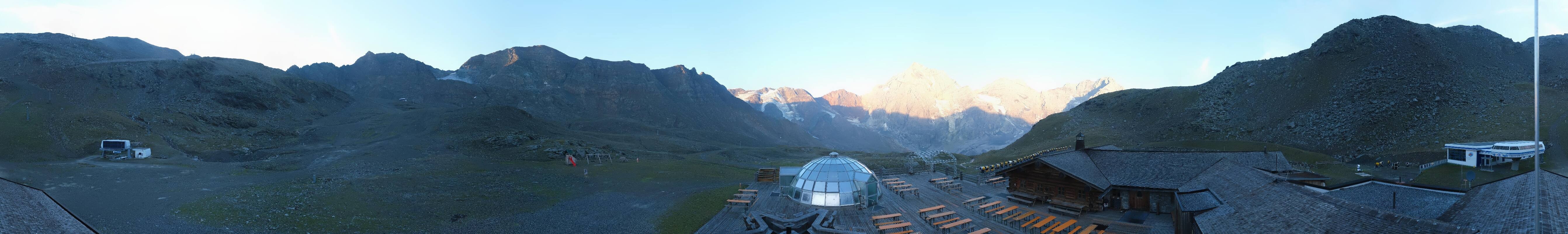 Archiv Foto Webcam Panoramablick Sulden - Madritschhütte