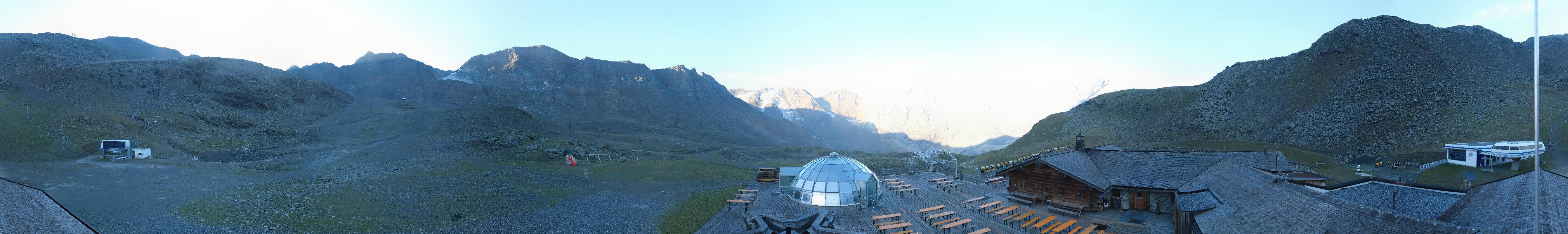 Archiv Foto Webcam Panoramablick Sulden - Madritschhütte