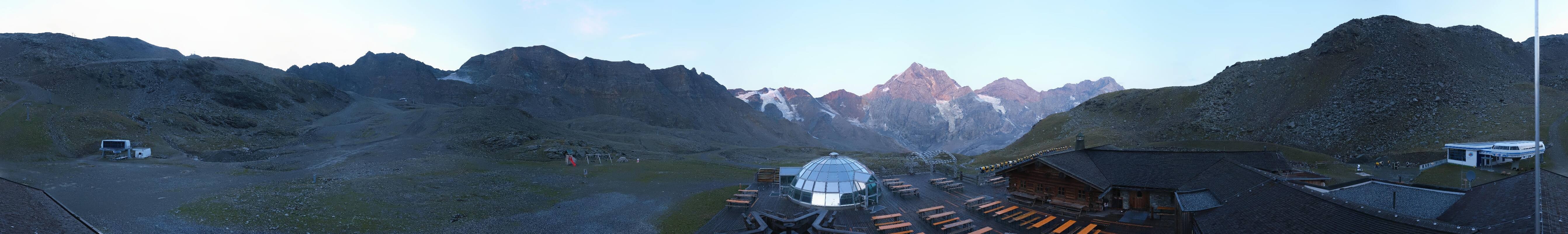 Archiv Foto Webcam Panoramablick Sulden - Madritschhütte