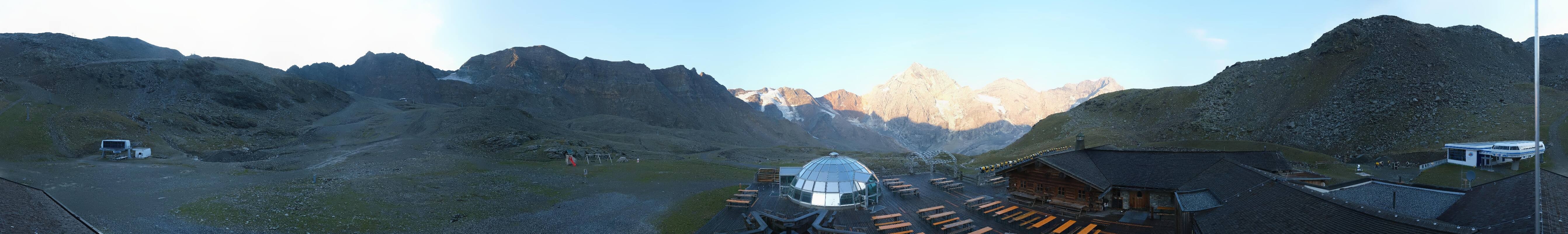 Archiv Foto Webcam Panoramablick Sulden - Madritschhütte