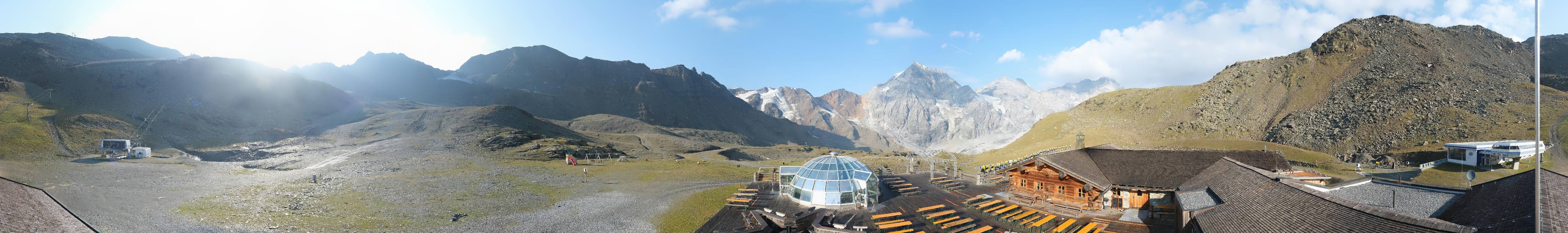 Archiv Foto Webcam Panoramablick Sulden - Madritschhütte