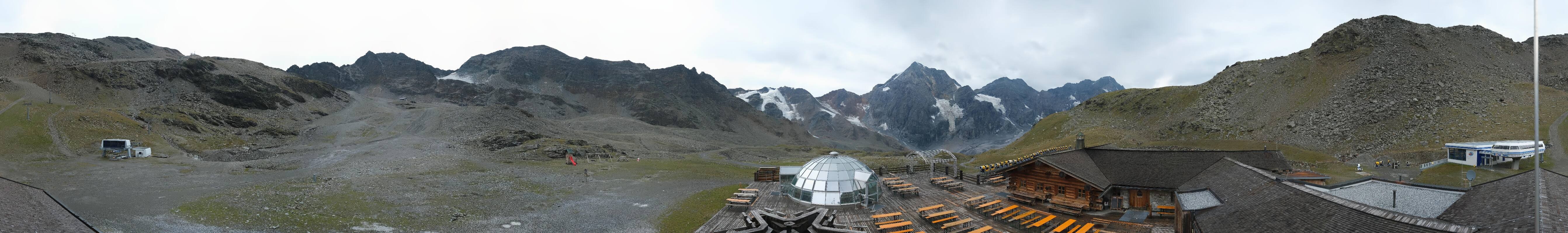 Archiv Foto Webcam Panoramablick Sulden - Madritschhütte