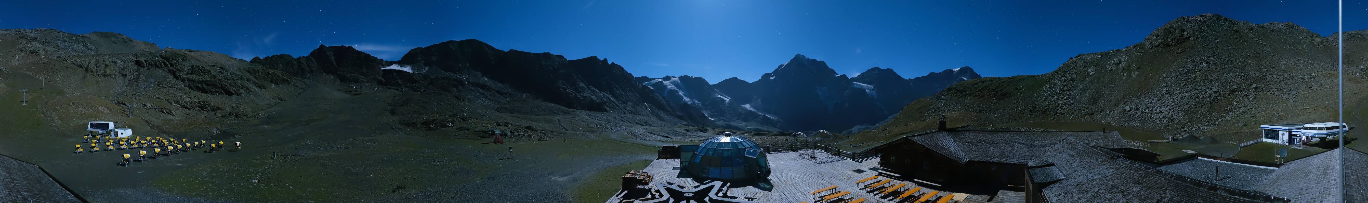 Archiv Foto Webcam Panoramablick Sulden - Madritschhütte