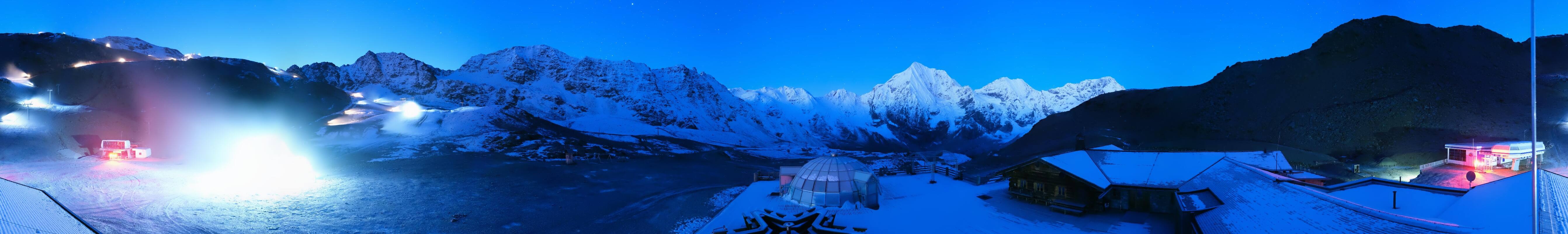 Archiv Foto Webcam Panoramablick Sulden - Madritschhütte