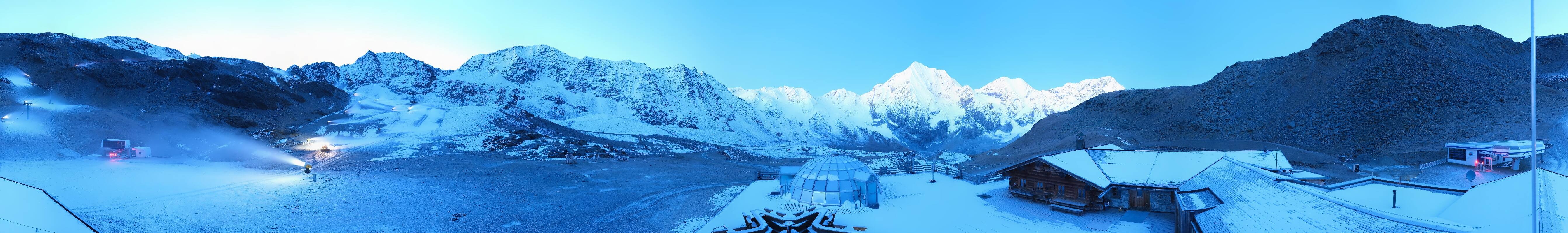 Archiv Foto Webcam Panoramablick Sulden - Madritschhütte