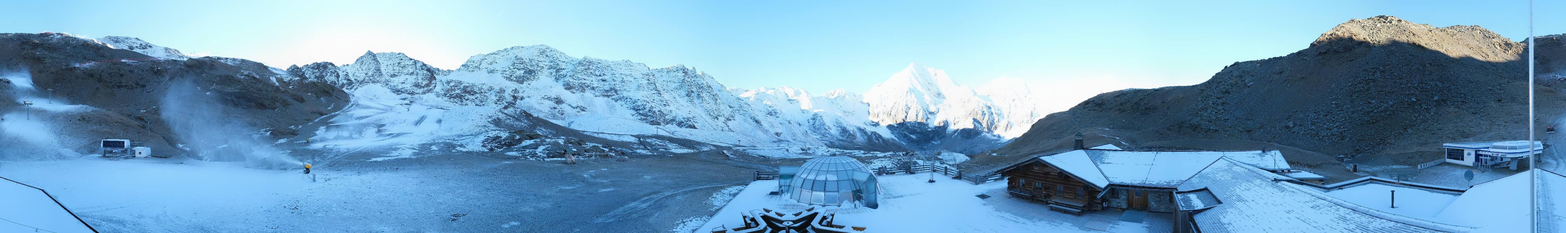 Archiv Foto Webcam Panoramablick Sulden - Madritschhütte
