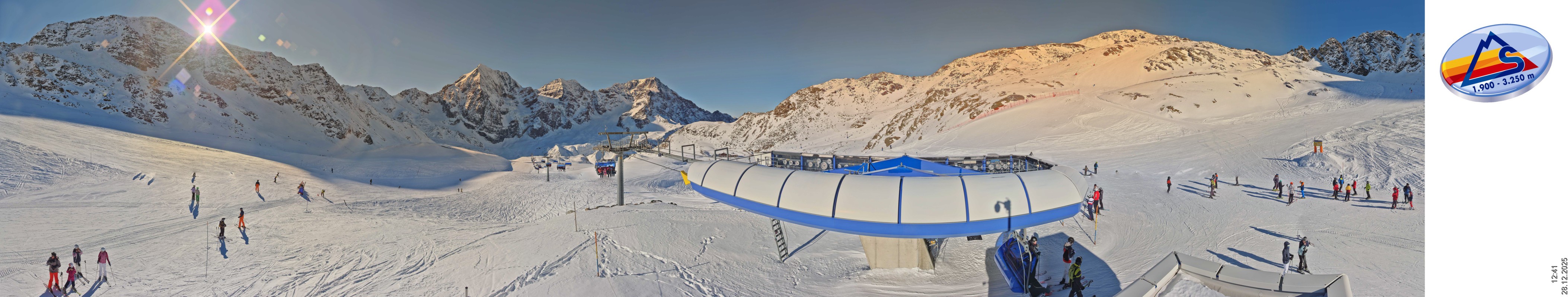 Archiv Foto Webcam Sulden: Madritsch Sessellift