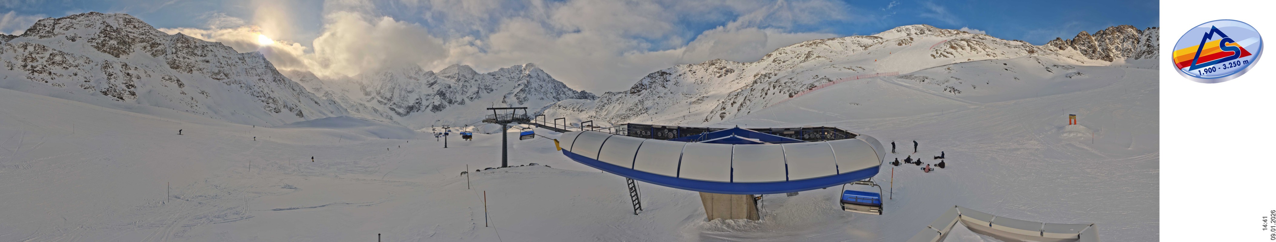 Archiv Foto Webcam Sulden: Madritsch Sessellift