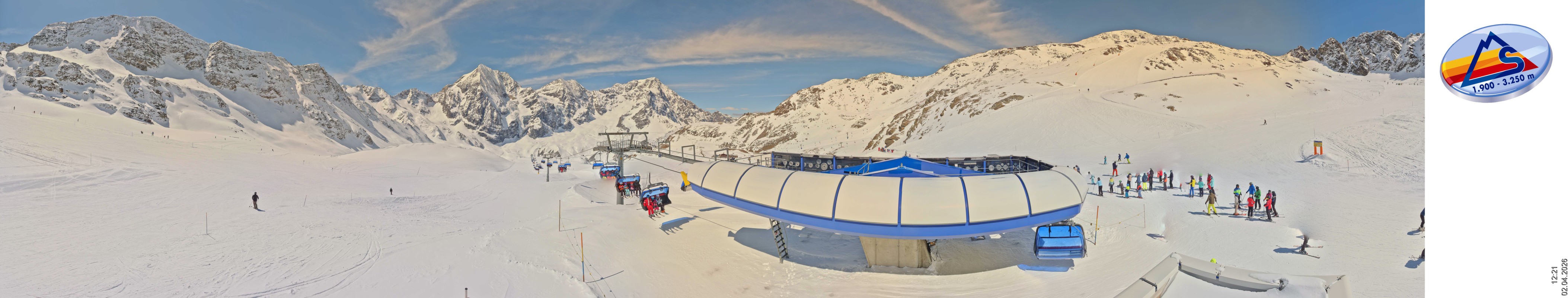 Archiv Foto Webcam Sulden: Madritsch Sessellift