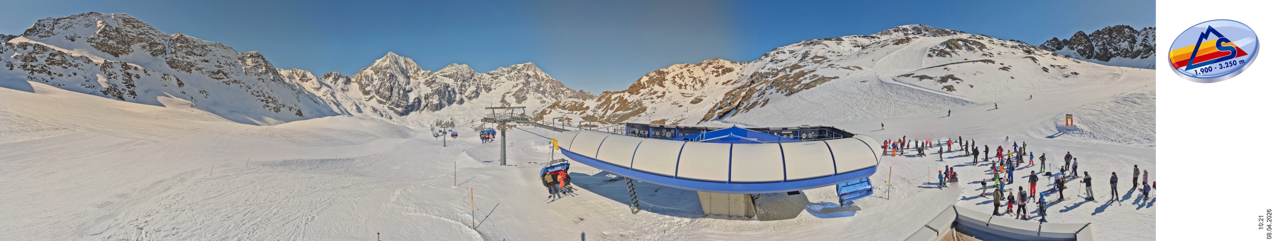 Archiv Foto Webcam Sulden: Madritsch Sessellift
