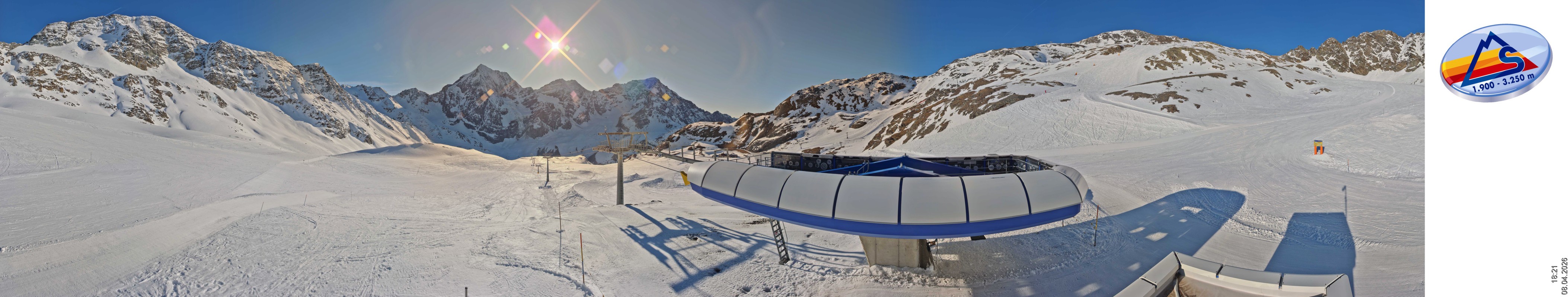 Archiv Foto Webcam Sulden: Madritsch Sessellift