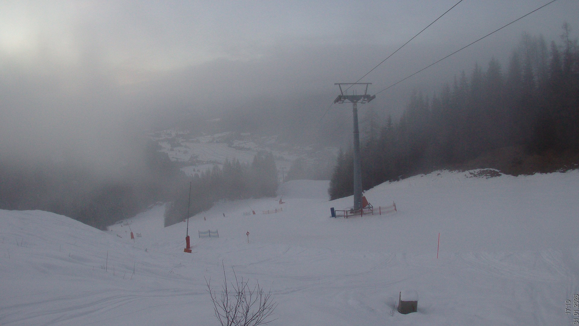 Archiv Foto Webcam Bergbahnen Weissensee - Bergstation
