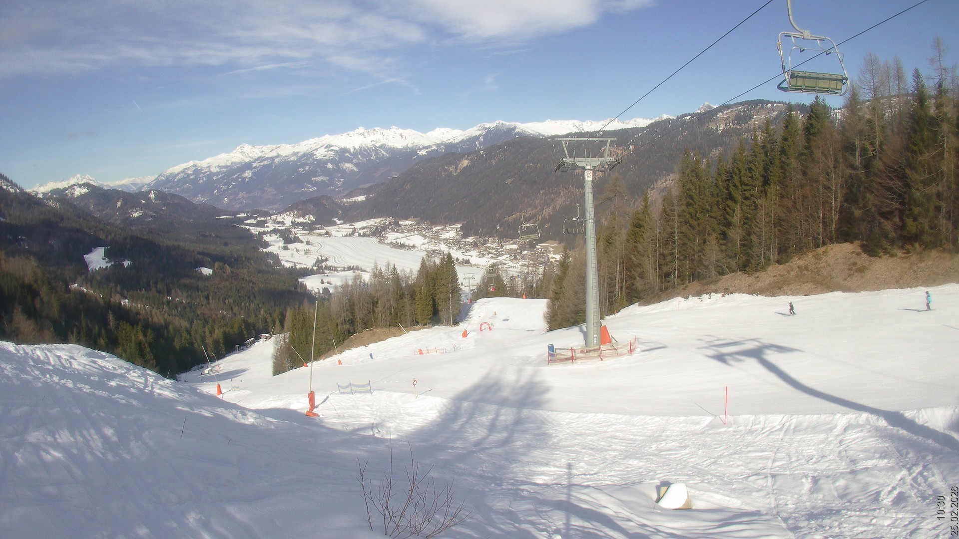 Archiv Foto Webcam Bergbahnen Weissensee - Bergstation