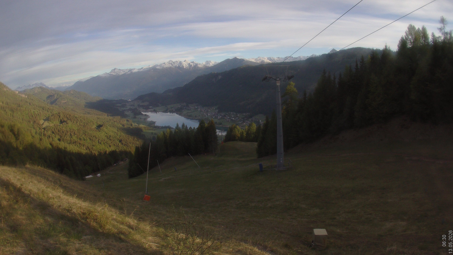 Archiv Foto Webcam Bergbahnen Weissensee - Bergstation