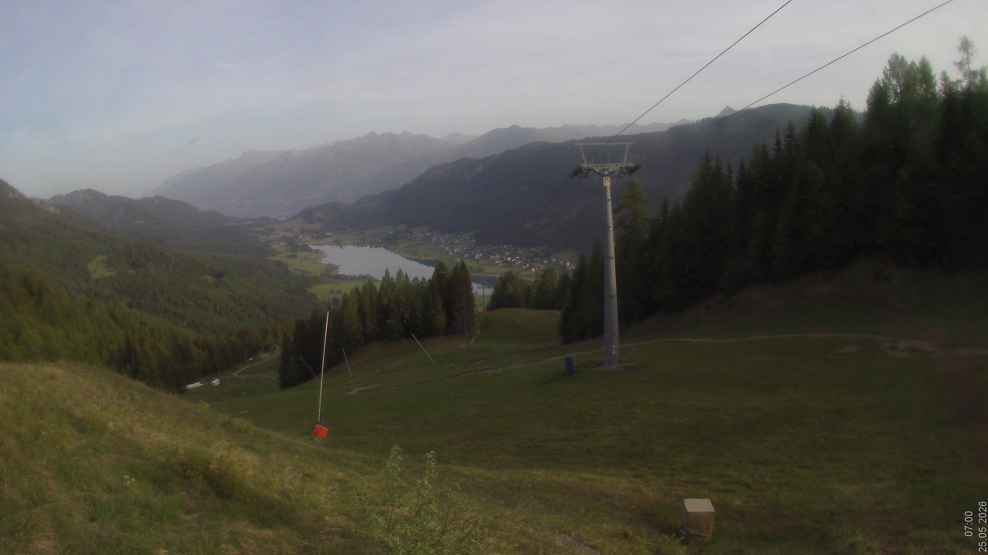 Archived image Webcam Naturpark Weissensee - Carinthia