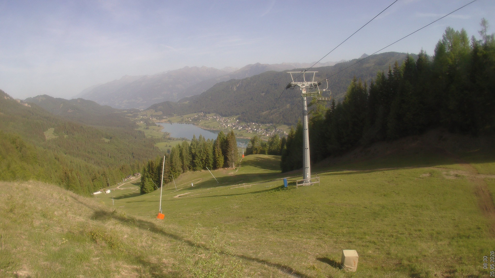 Archived image Webcam Naturpark Weissensee - Carinthia