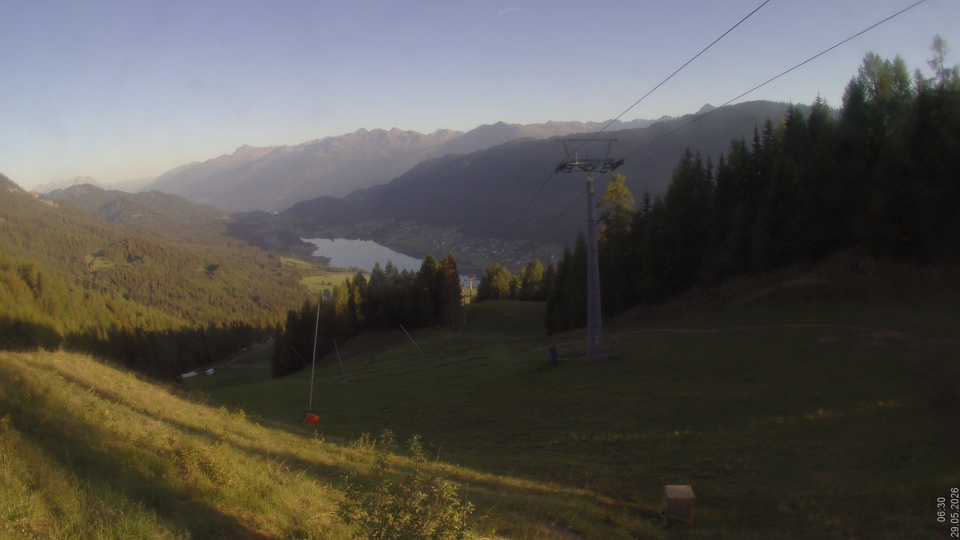 Archiv Foto Webcam Bergbahnen Weissensee - Bergstation