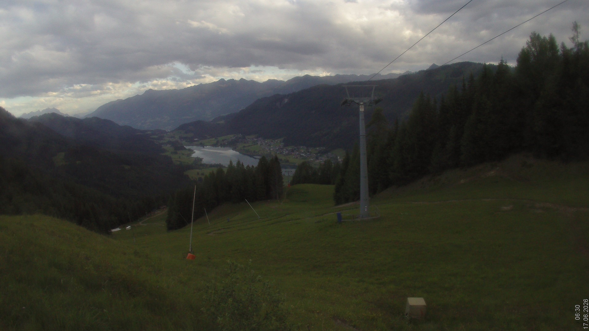 Archived image Webcam Naturpark Weissensee - Carinthia