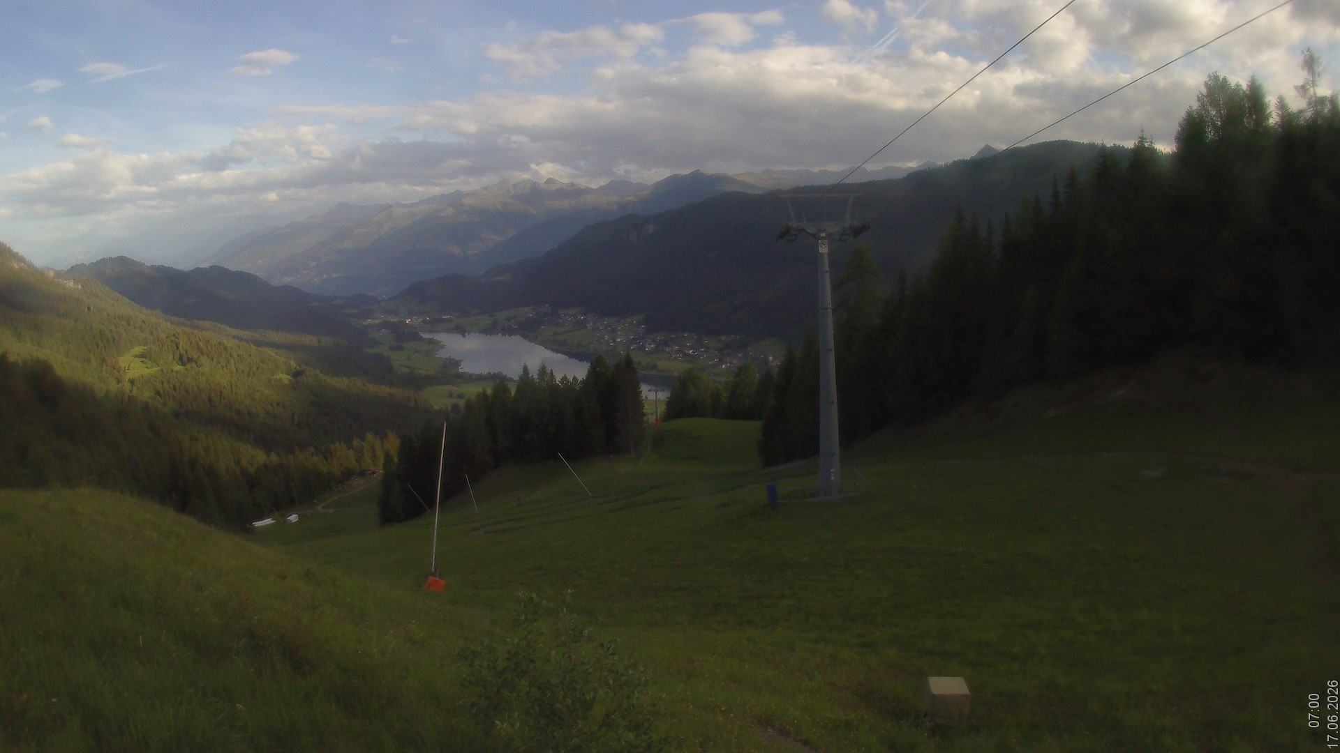 Archived image Webcam Naturpark Weissensee - Carinthia