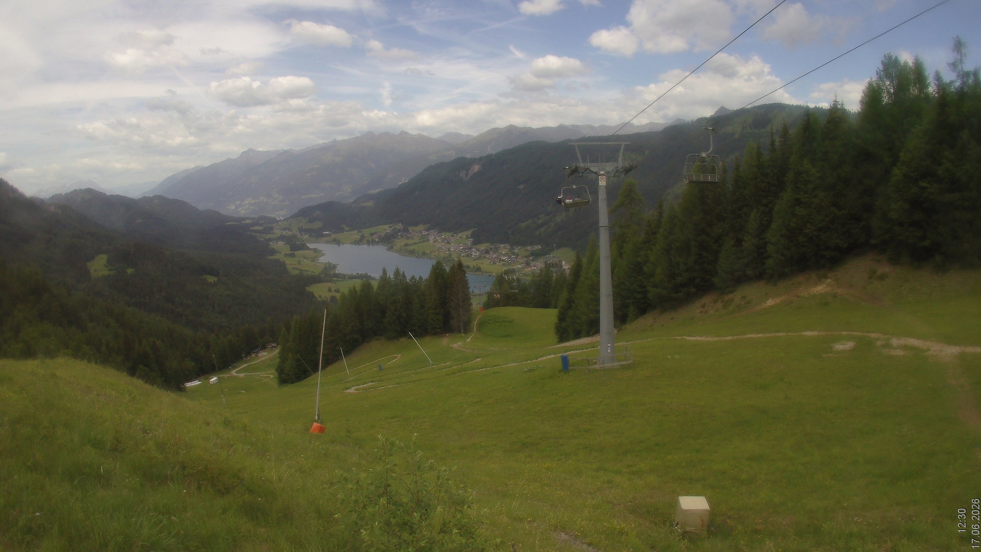 Archived image Webcam Naturpark Weissensee - Carinthia