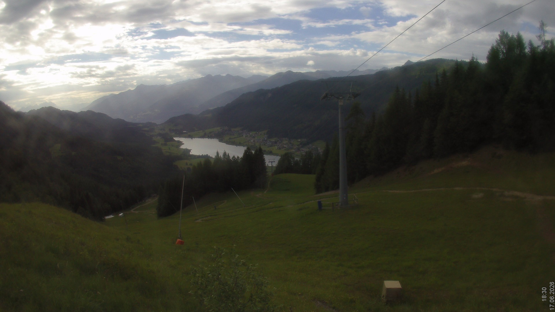 Archived image Webcam Naturpark Weissensee - Carinthia