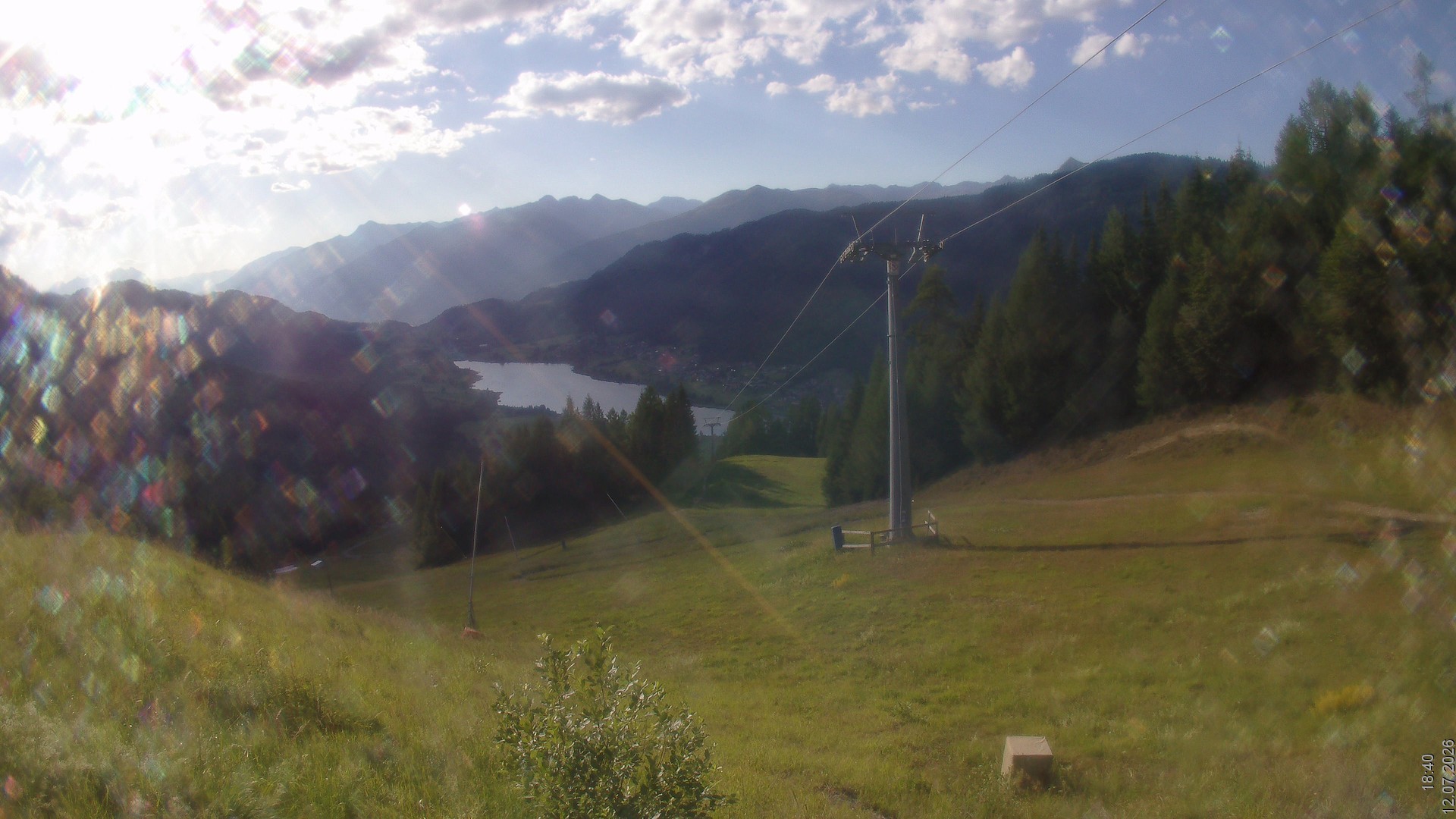 Archived image Webcam Naturpark Weissensee - Carinthia