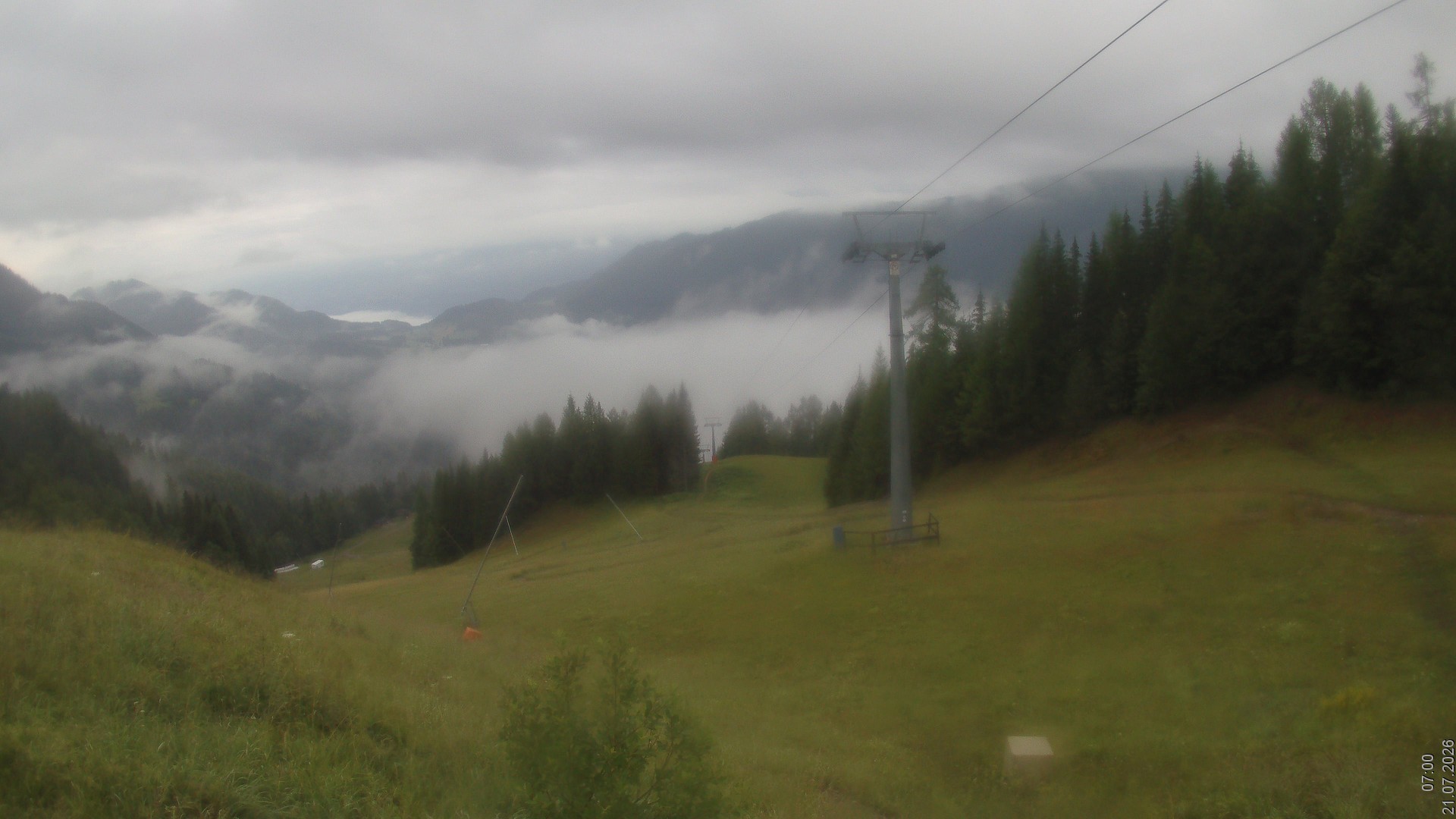 Archived image Webcam Naturpark Weissensee - Carinthia