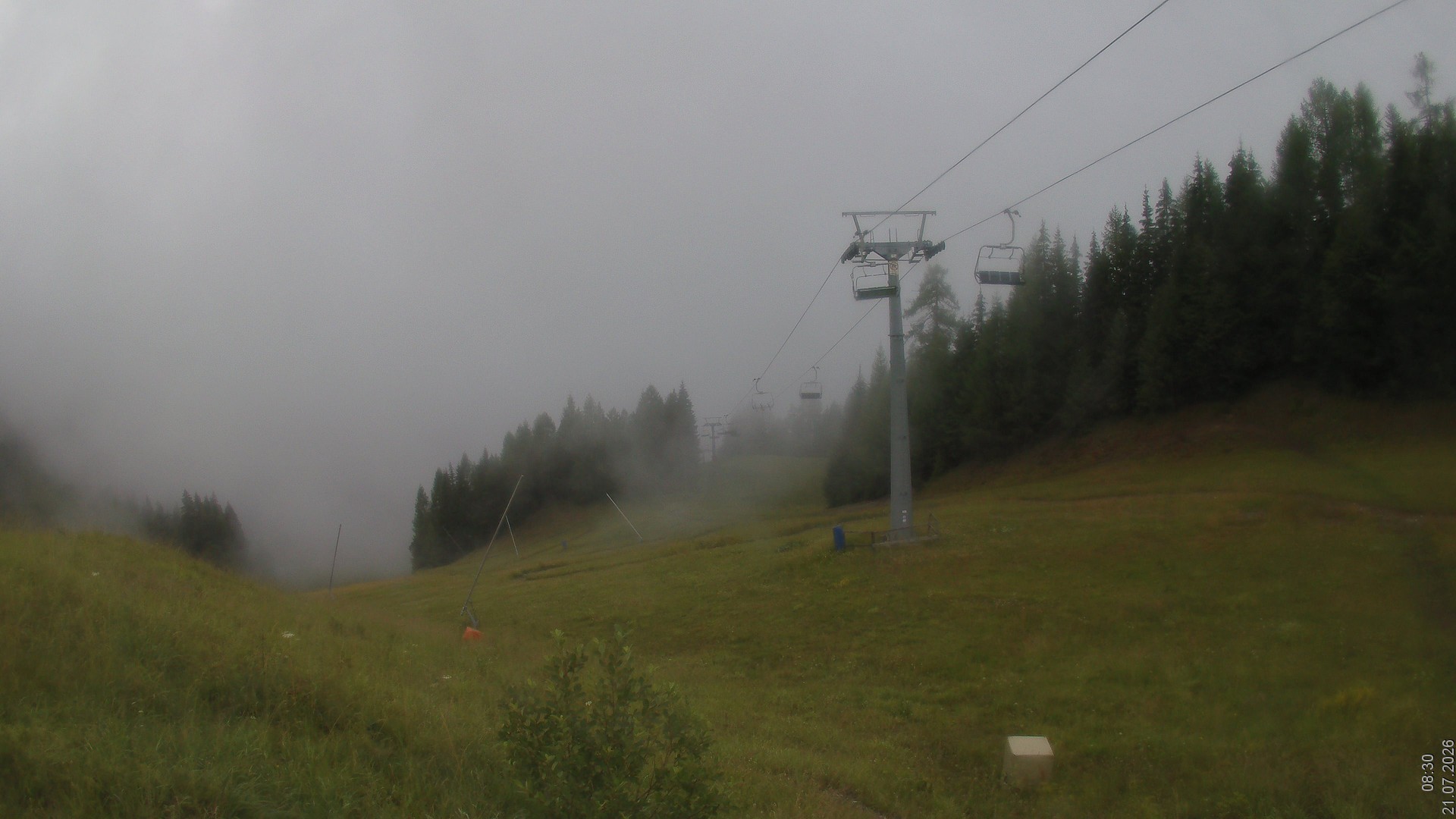 Archived image Webcam Naturpark Weissensee - Carinthia