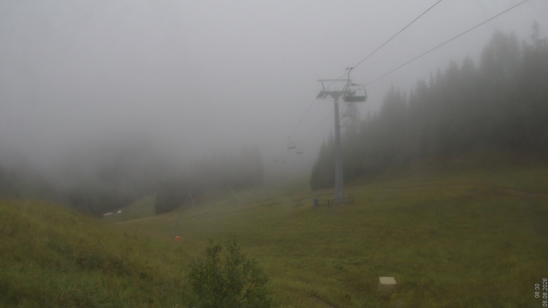 Archiv Foto Webcam Bergbahnen Weissensee - Bergstation