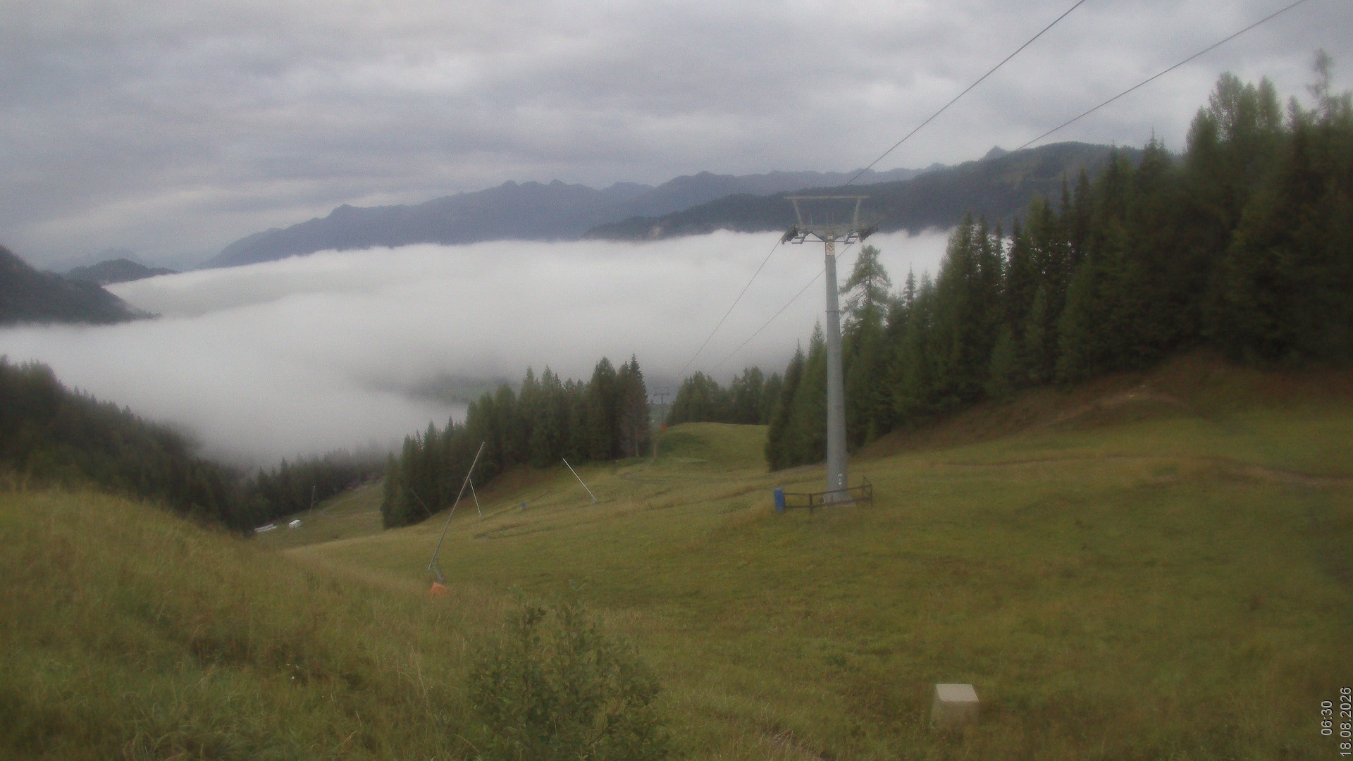 Archived image Webcam Naturpark Weissensee - Carinthia