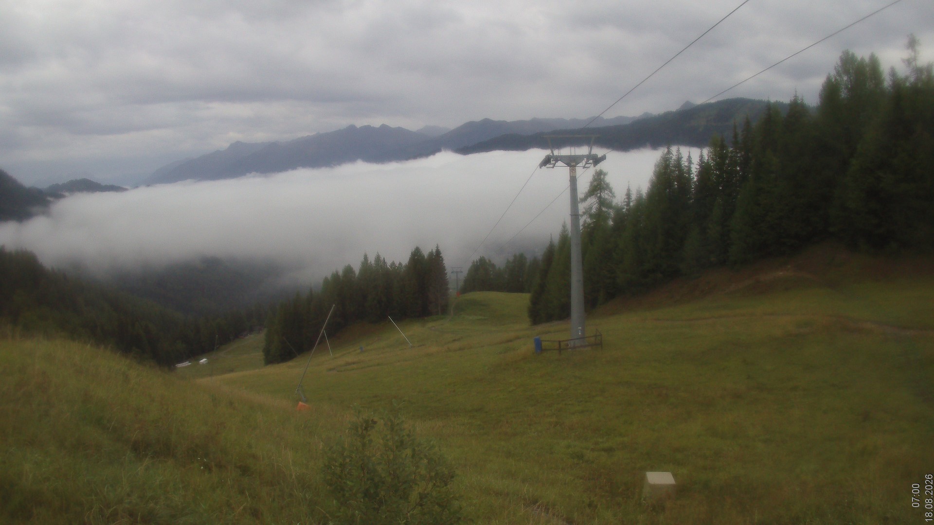 Archived image Webcam Naturpark Weissensee - Carinthia