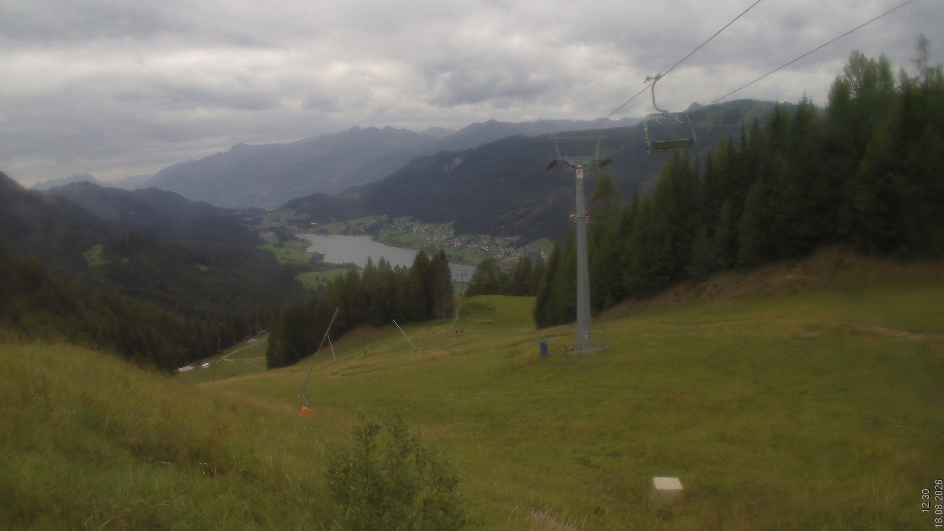 Archived image Webcam Naturpark Weissensee - Carinthia